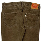 Levis Cord Pants - 34″ Waist Brown Cotton