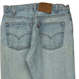 505 Levis Jeans - 33W 30L Light Wash Denim