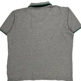 Champion Polo Shirt - Large Grey Cotton