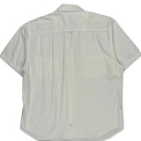 Guess Short Sleeve Shirt - XL White Cotton