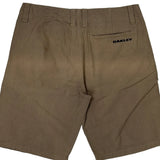Oakley Chino Shorts - 36W 10L Brown Cotton
