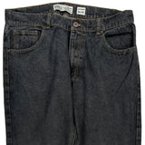 Shaka Raw Denim Jeans - 34W 32L Dark Wash Denim