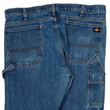 Dickies Carpenter Jeans - 36W 31L Blue Cotton Blend
