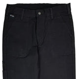 Renegade Cargo Trousers - 34W 34L Black Cotton