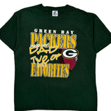 Green Bay Packers Logo Athletics Nfl T-Shirt - XL Green Cotton