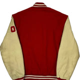Lc Holloway College Varsity Jacket - XL Red Wool Blend