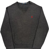 Polo By Ralph Lauren Sweatshirt - XL Gray Cotton Blend