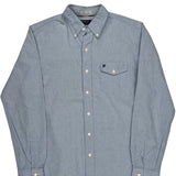 Polo By Ralph Lauren Shirt - Medium Blue Cotton
