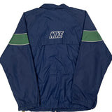 Nike Windbreaker - XL Blue Polyester