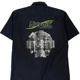 Compressed Gas Solutions Dickies Graphic Short Sleeve Shirt - Medium Black Cotton