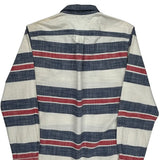 Tommy Hilfiger Striped Shirt - Large Multicoloured Cotton