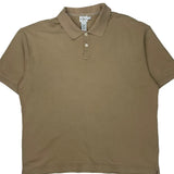 Calvin Klein Jeans Polo Shirt - XL Beige Cotton