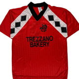 Trezano Bakery Unbranded Football Shirt - Small Red Polyester