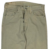 501 Levis Jeans - 32W 30L Beige Cotton