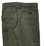 Dickies Carpenter Trousers - 30W 31L Grey Cotton
