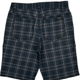 Oakley Checked Shorts - 31W 12L Grey Cotton