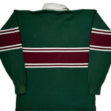 South Oakleigh College Psw Striped Rugby Shirt - Small White Cotton