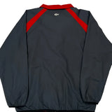 Adidas Track Jacket - Large Gray Polyester