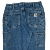 Carhartt Double Knee Carpenter Jeans - 30W 33L Blue Denim