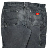 Dickies Carpenter Trousers - 38W 29L Black Cotton