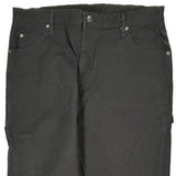 Dickies Cargo Trousers - 34W 32L Black Cotton