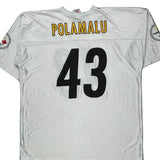 Pittsburgh Steelers Nfl Nfl Football Jersey - 2XL White Polyester
