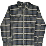Oakley Checked Flannel Shirt - 2XL Gray Cotton