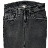 True Religion Contrast Stitch Jeans - 28W US 4 Gray Cotton