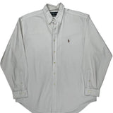 Ralph Lauren Shirt - Large White Cotton
