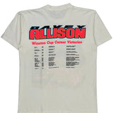 Single Stitch Texaco Havoline Racing Premier Sportswear Nascar T-Shirt - Medium White Cotton