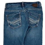 Bke Hip Hop Jeans - 32W 31L Blue Cotton