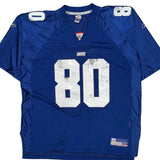 New York Giants Reebok Nfl Jersey - XL Blue Polyester