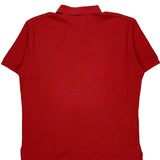Polo By Ralph Lauren Polo Shirt - Large Red Cotton