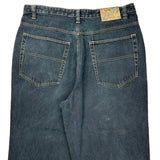 Unbranded Wide Leg Jeans - 42W 32L Dark Wash Denim