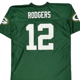 Green Bay Packers N.F.L. Team Apparel Football Football Jersey - XL Green Polyester