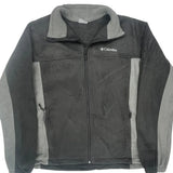 Columbia Fleece Jacket - XL Gray Polyester