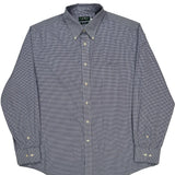 Ralph Lauren Checked Shirt - XL Blue Cotton