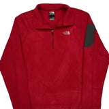 The North Face Fleece - Medium Red Polyester