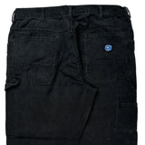 Polar King Carpenter Trousers - 35W 32L Black Cotton