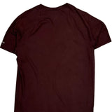 Carhartt T-Shirt - Large Burgundy Cotton