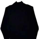 Tommy Hilfiger 1/4 Zip - XL Black Cotton