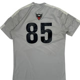 D.C. United Adidas Football Shirt - Medium Grey Polyester