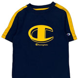 Age 5 Champion T-Shirt - XS Navy Cotton