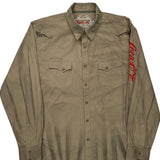 Rock 47 Coca-Cola Graphic Shirt - XL Khaki Cotton