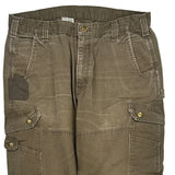 Carhartt Carpenter Trousers - 36W 32L Brown Cotton