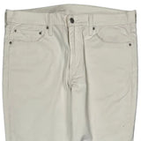Levis Jeans - 36W 30L White Cotton