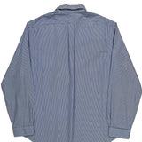 Ralph Lauren Striped Shirt - 2XL Blue Cotton