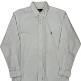 Polo By Ralph Lauren Shirt - Large White Cotton