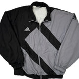 Adidas Track Jacket - Medium Black Polyester
