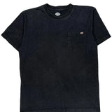 Dickies T-Shirt - Large Black Cotton